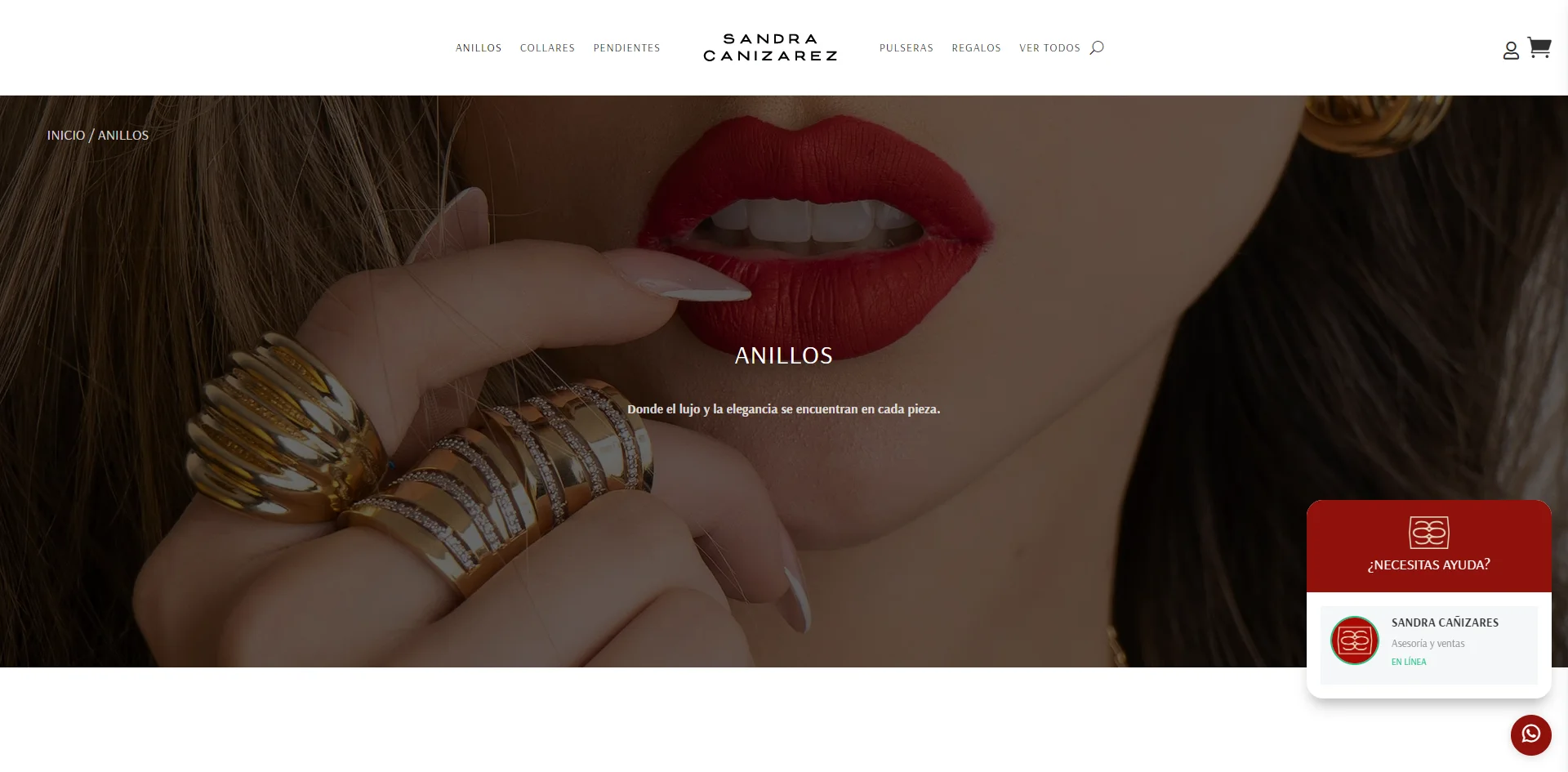 Mockup del proyecto Sandra Cañizares